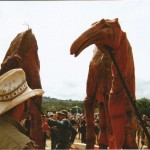 Large animals in the Theatre Field.
