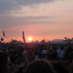 Sunset at the Other Stage 2009