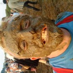 I think ive got some mud on my face!
