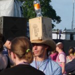 If in doubt stick a cornetto box on your head..