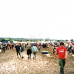 Friday was the only day we needed wellies for the gigs!!