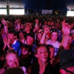 I hadn't realised quite how big a crowd Bombay Bicycle Club had pulled!