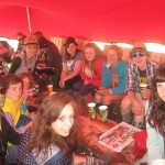 our possy/crew for glasto 2010