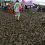 Mud outside Oxylers West in The Dance Village after seeing Phoenix Foundation.
