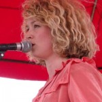 Beth Rowley. Special guest and Beautiful voice at the Bandstand,Friday