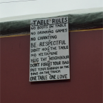 Table rules! 