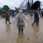 Discovering the different type of Glasto mud!