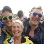 For us brothers, Glasto is always a chance to catch up with our Mum. 