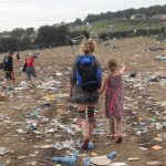 Our 10 year old daughter's 1st time at Glasto seen right through to the end; 28 up to 30° the whole time