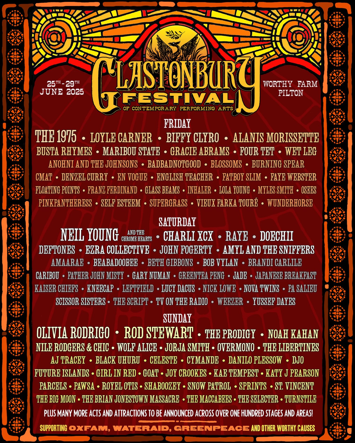 FORM 9 Glastonbury